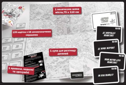 Настільна гра "МікроМакро: Вбивче Місто" - Зображення 3