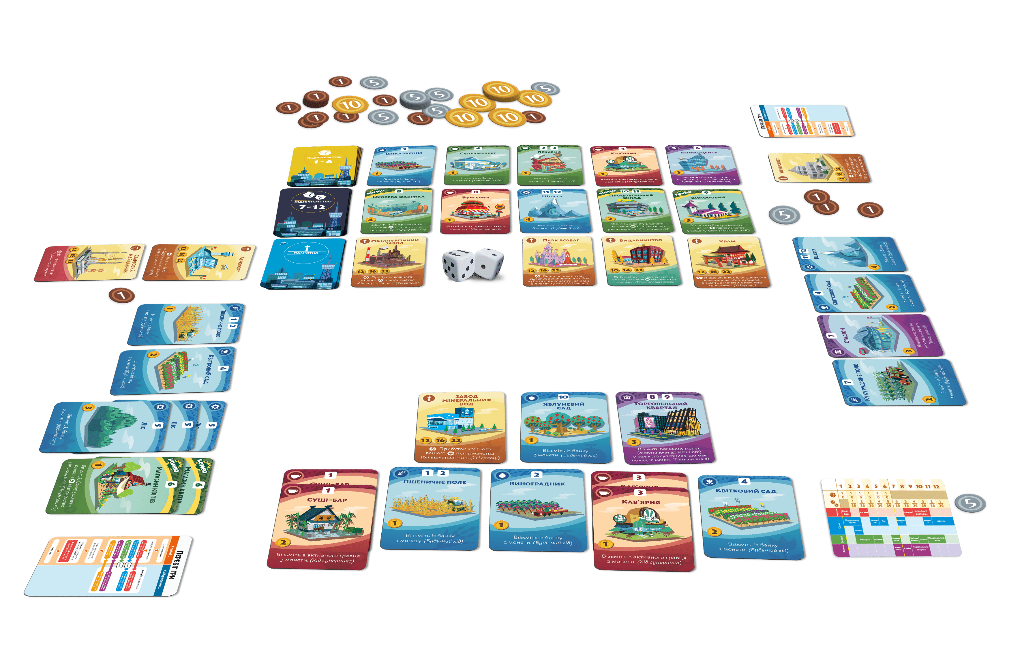 Настільна гра "Наші міста: Мачі Коро 2" - Зображення 4