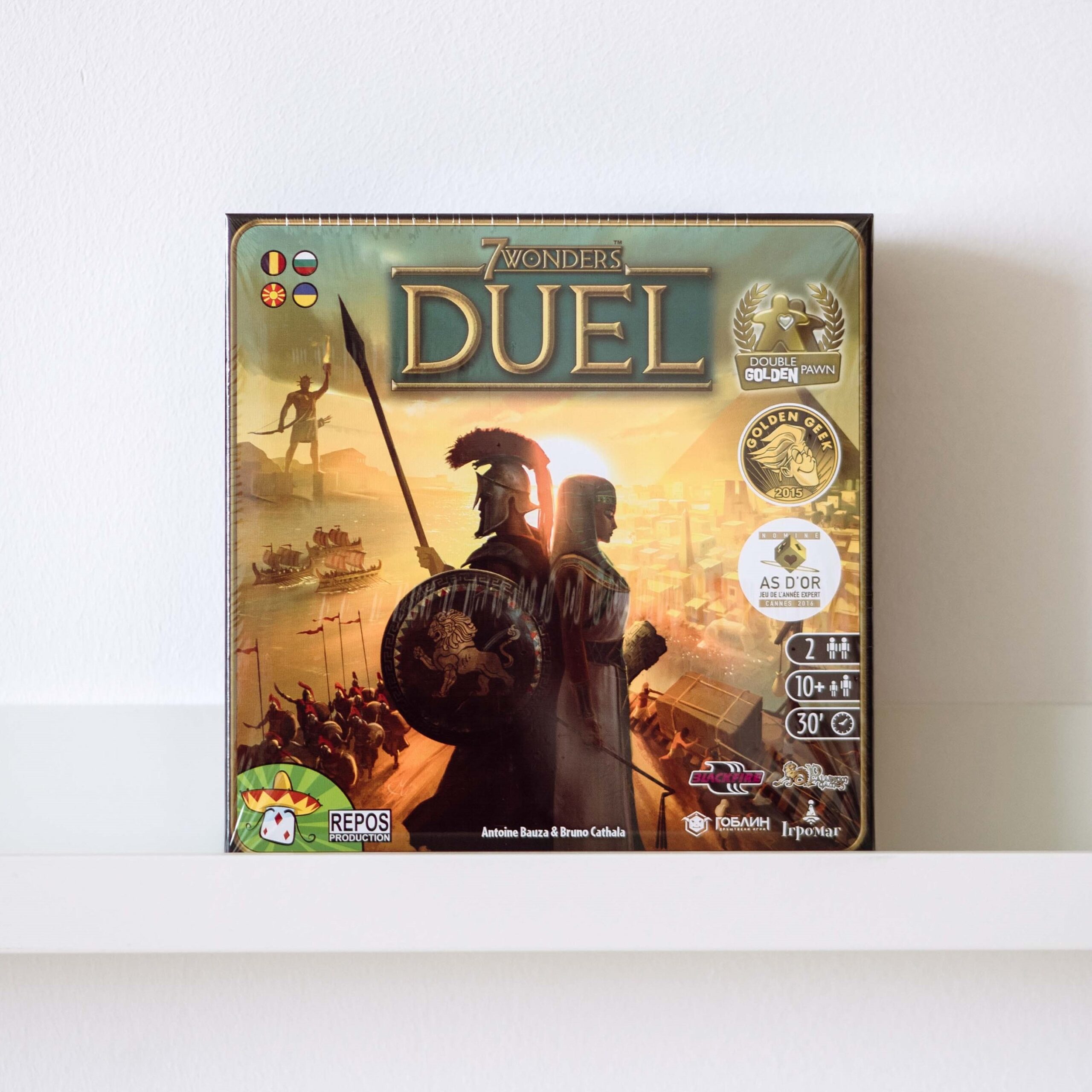 Настільна гра "7 Чудес: Дуель"