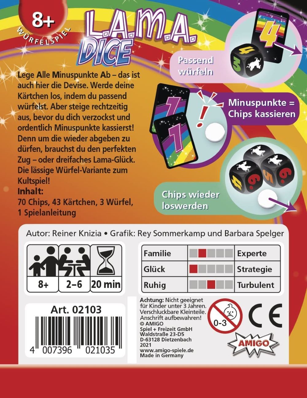 Настільна гра "L.A.M.A. Dice" - Зображення 4