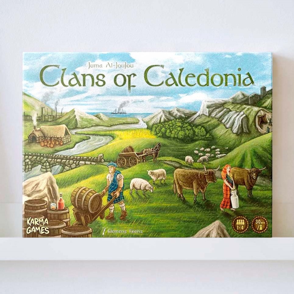 Настільна гра "Clans of Caledonia"