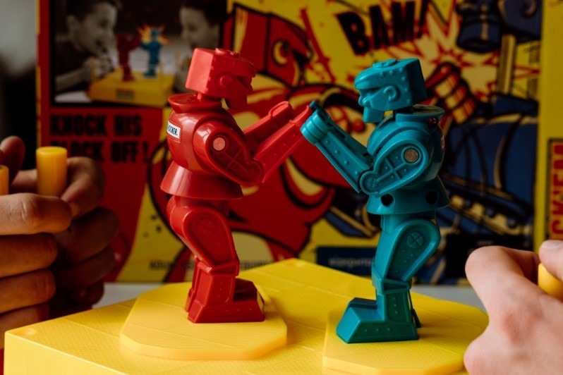 Настільна гра "Rock'em Sock'em Robots" - Зображення 4