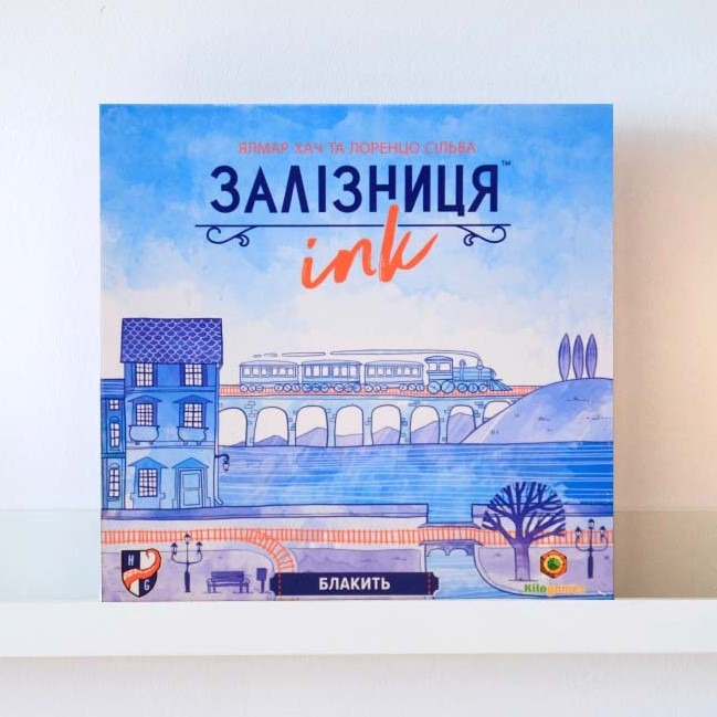 Настільна гра "Залізниця Ink: Блакить"