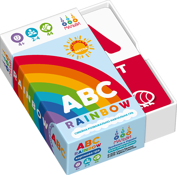 Настільна гра "ABC Rainbow" - Зображення 2