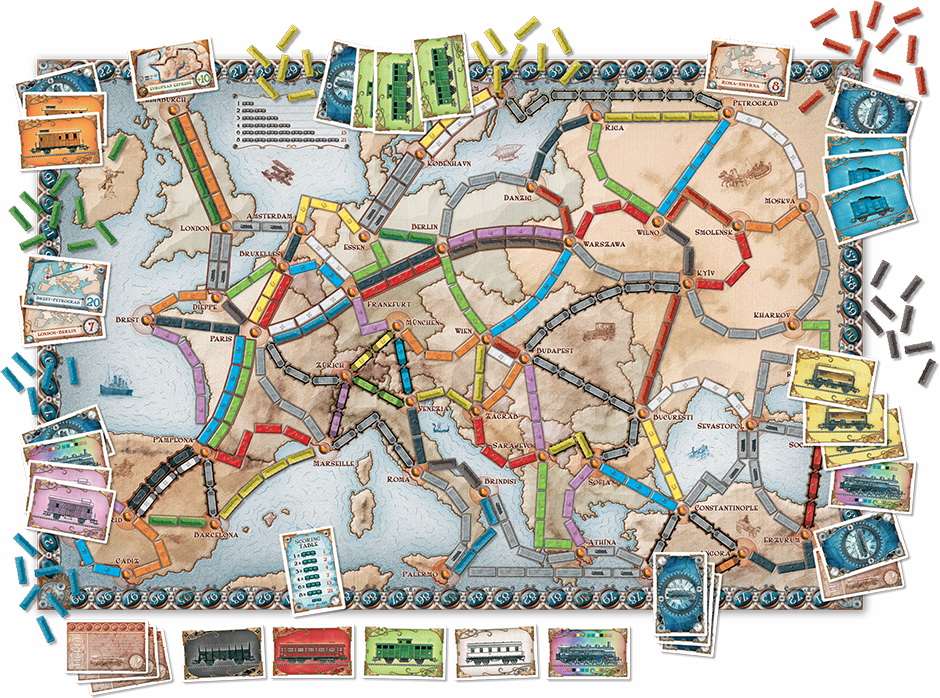 Настільна гра "Ticket to Ride: Europe" - Зображення 6