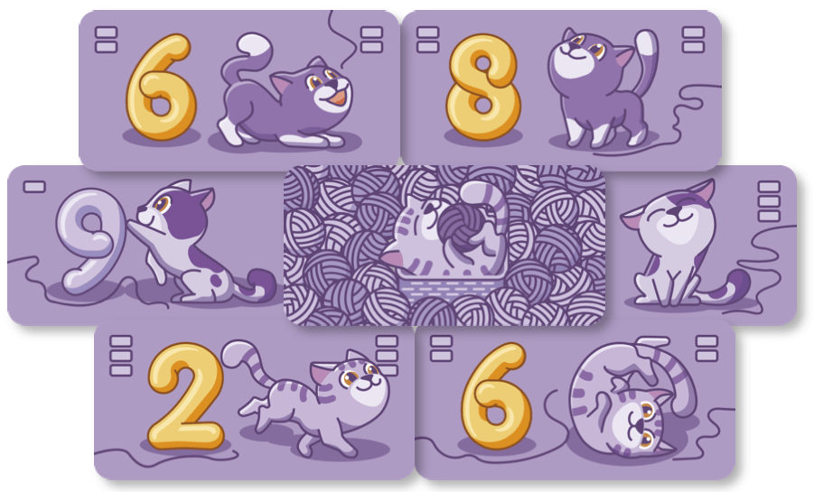 Настільна гра "Муркітливе віднімання" - Зображення 5