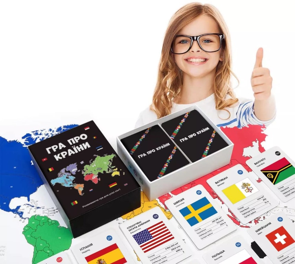Настільна гра "Гра про країни" - Зображення 2