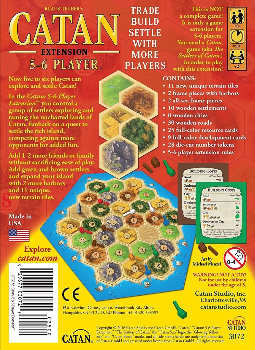 Настільна гра "Catan: 5-6 Player Extension" - Зображення 2