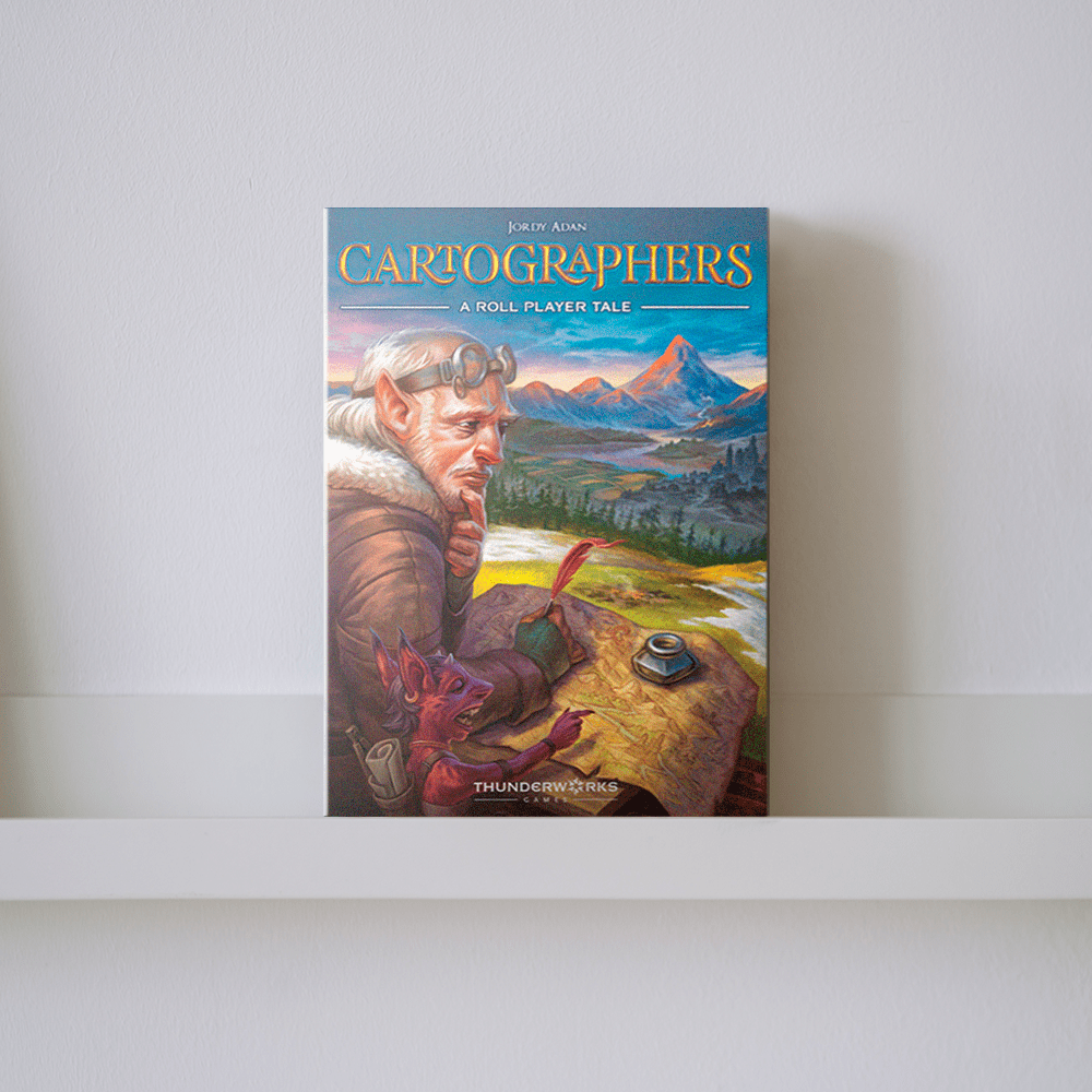 Настільна гра "Cartographers: A Roll Player Tale"