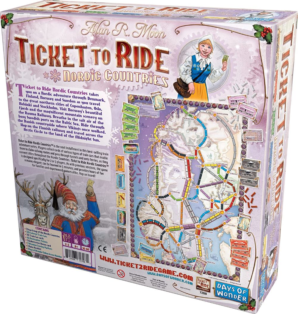 Настільна гра "Ticket to Ride: Nordic Countries" - Зображення 3