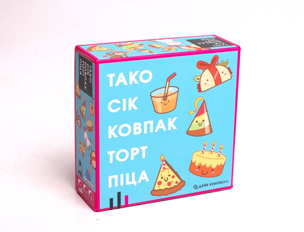 Настільна гра "Тако Сік Ковпак Торт Піца" - Зображення 2