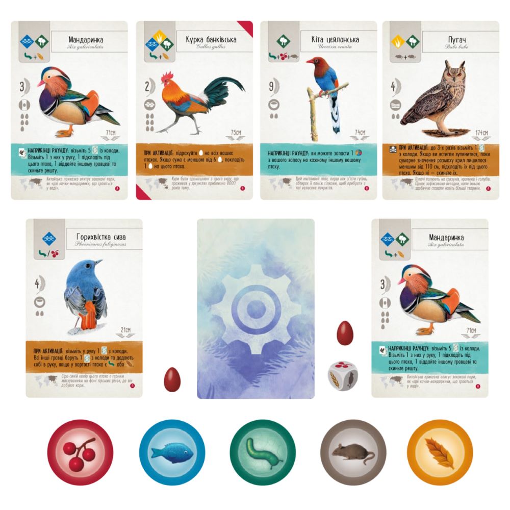Настільна гра "Крила: Птахи Азії" - Зображення 3