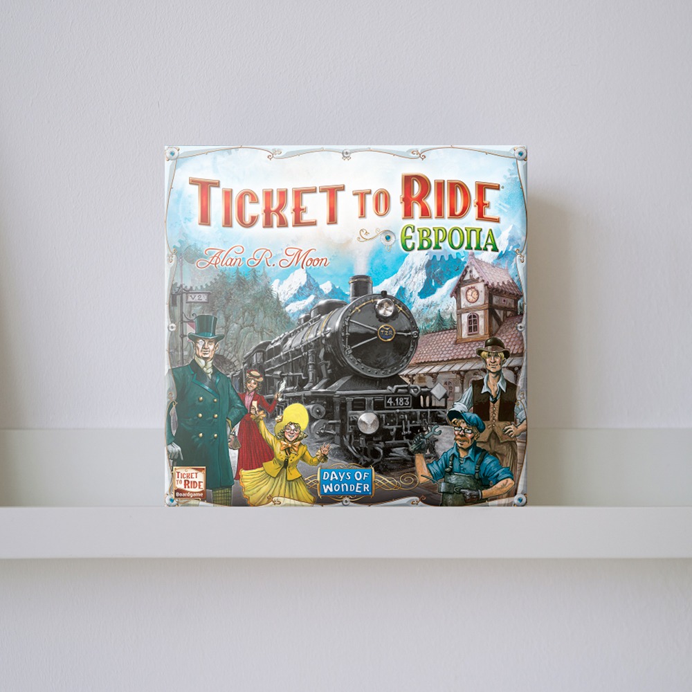 Настільна гра "Ticket to Ride: Європа"