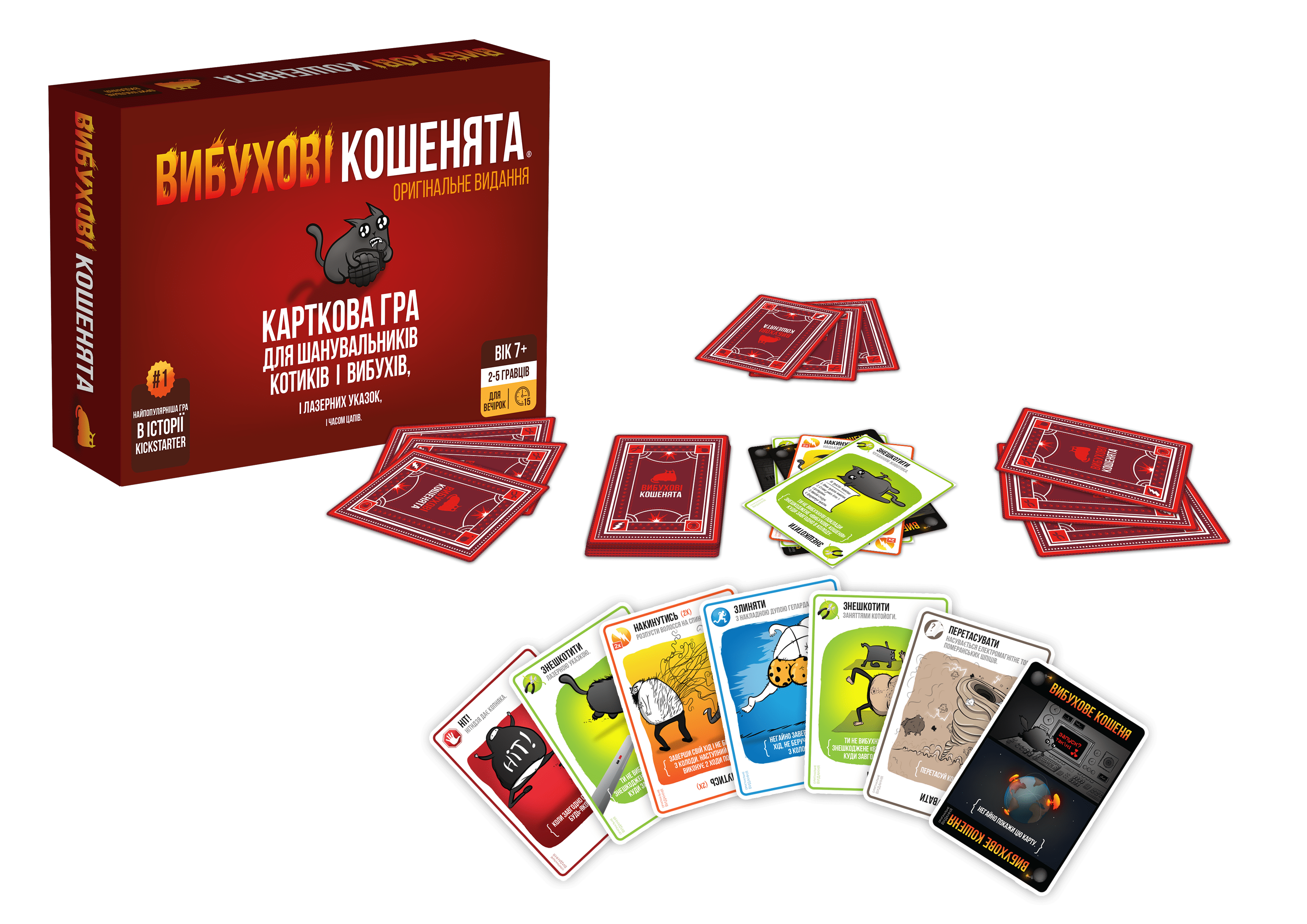 Настільна гра "Вибухові кошенята: Оригінальне видання" - Зображення 2