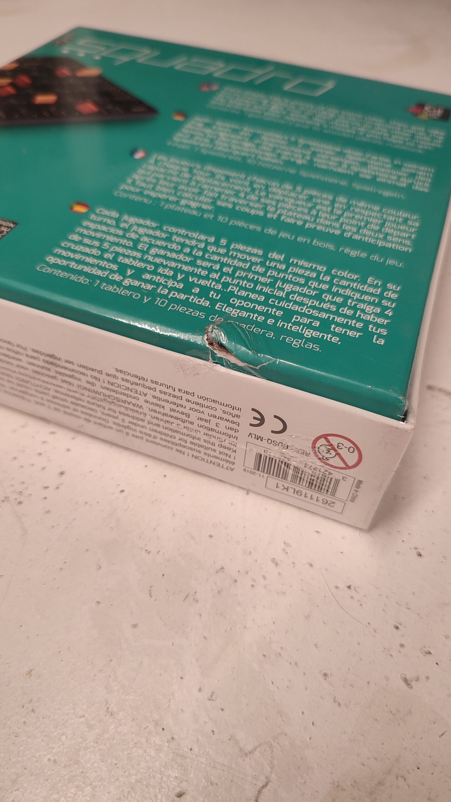 Настільна гра "Squadro mini" (уцінка) - Зображення 7