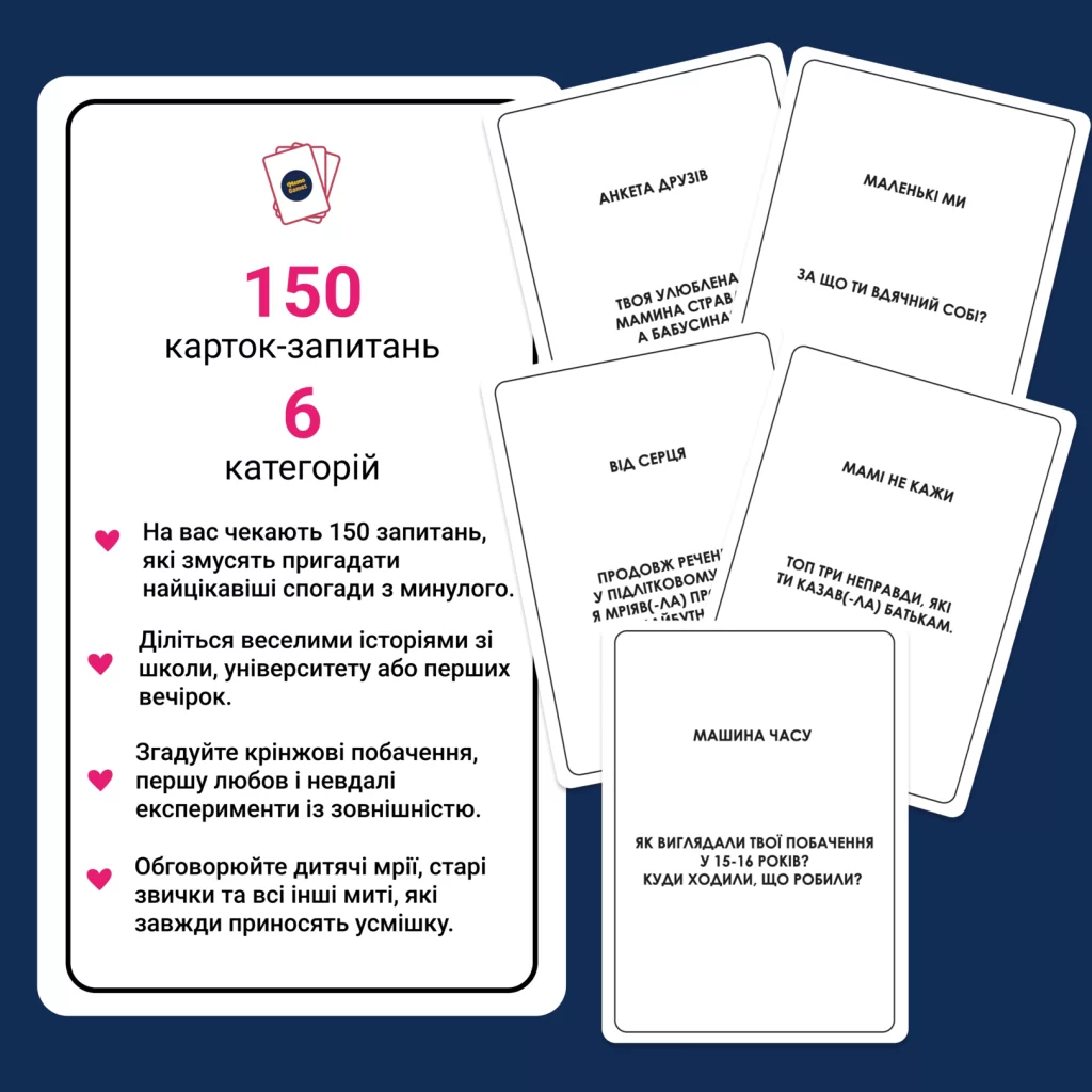 Настільна гра "Між нами: Ностальгія" - Зображення 2