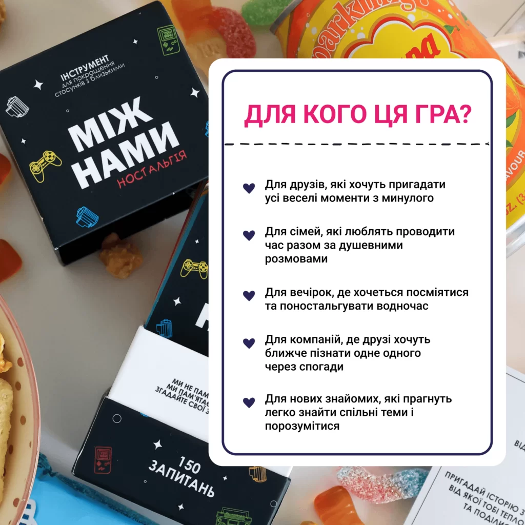 Настільна гра "Між нами: Ностальгія" - Зображення 4