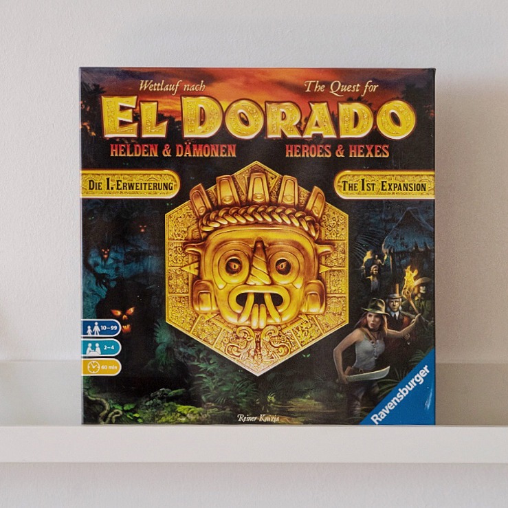 Настільна гра "The Quest for El Dorado: Heroes & Hexes"