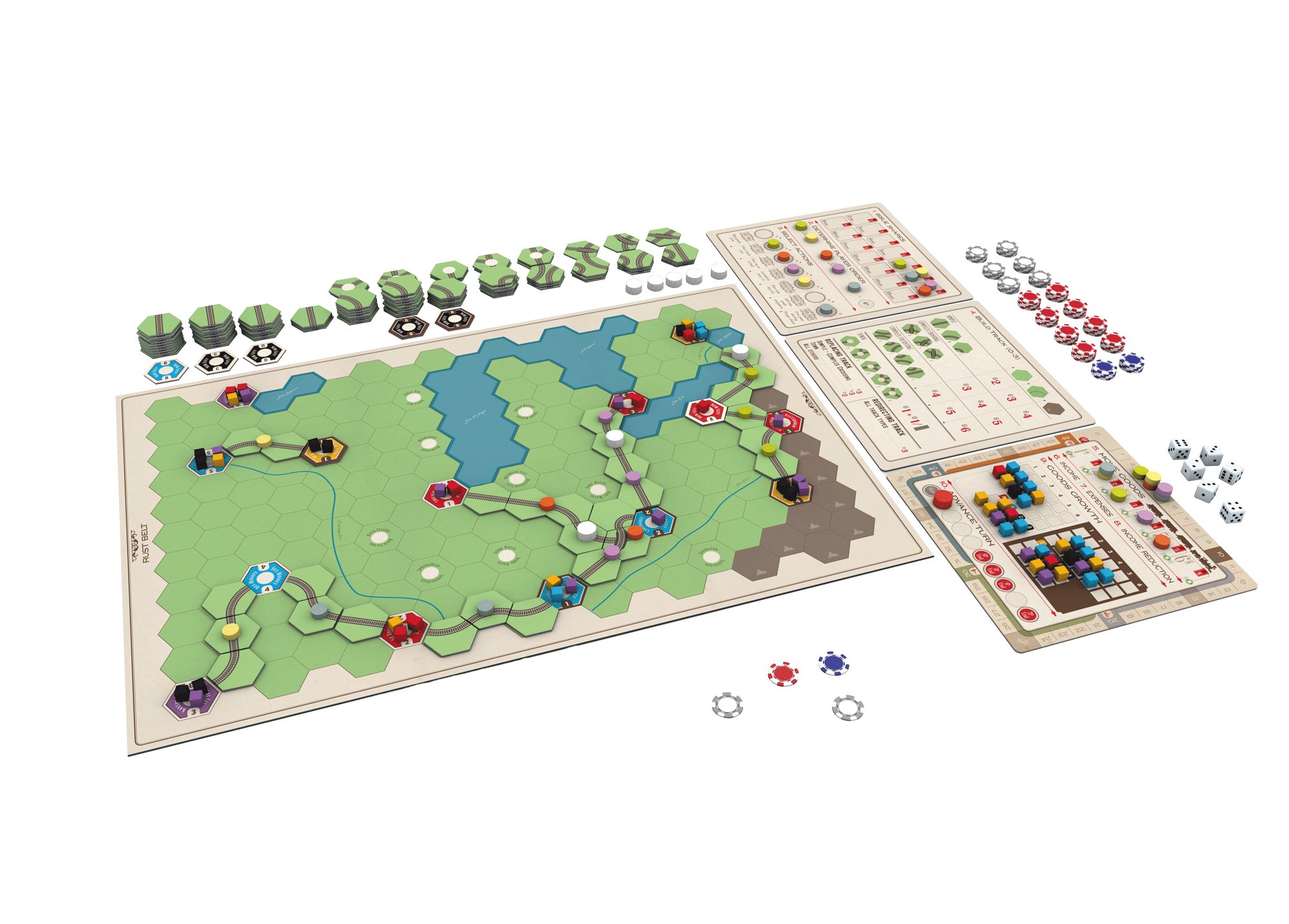 Настільна гра "Age of Steam Deluxe" - Зображення 2