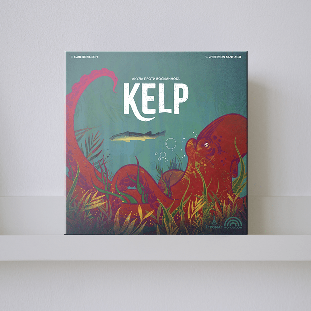 Настільна гра "Kelp: Акула проти Восьминога"