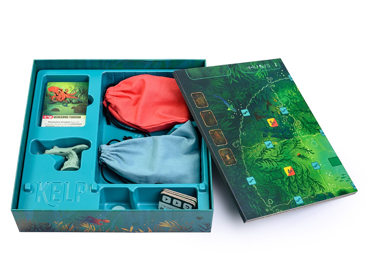Настільна гра "Kelp: Акула проти Восьминога" - Зображення 3