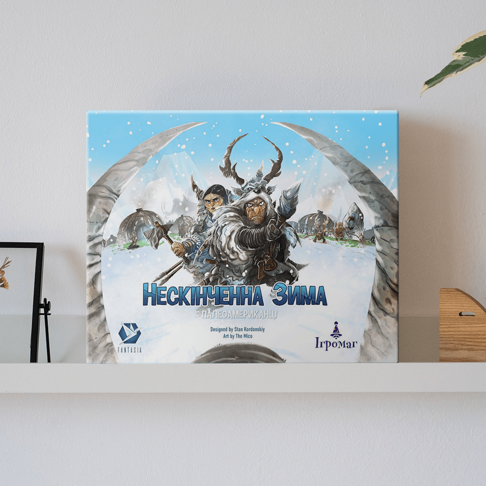 Настільна гра "Нескінченна Зима: Палеоамериканці"