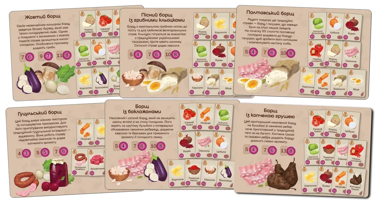 Настільна гра "Борщ" - Зображення 5