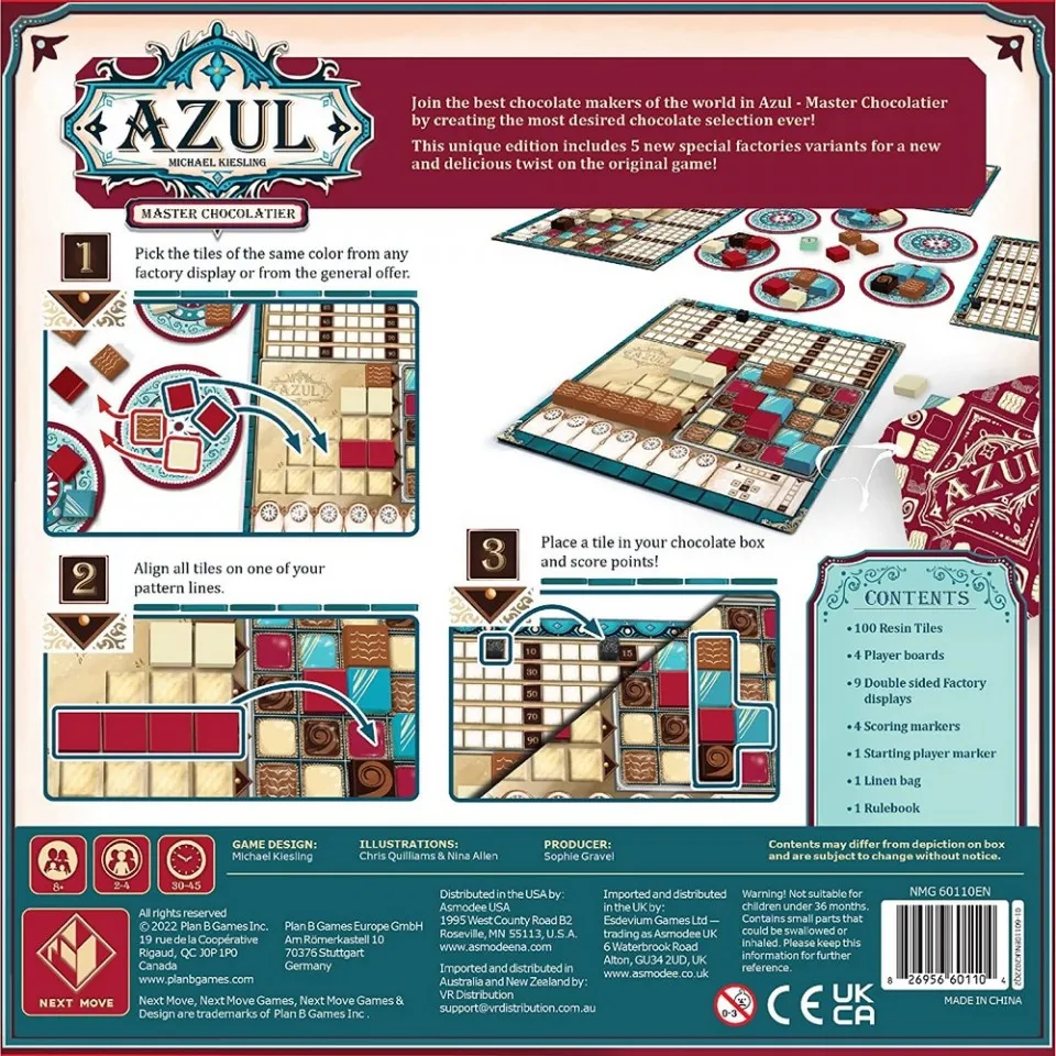 Настільна гра "Azul: Master Chocolatier" - Зображення 2