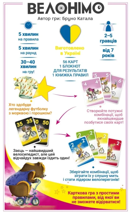 Настільна гра "Велонімо" - Зображення 2