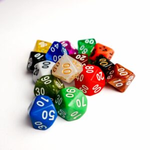 Кубик D100 (відсотковий, в асортименті) купити