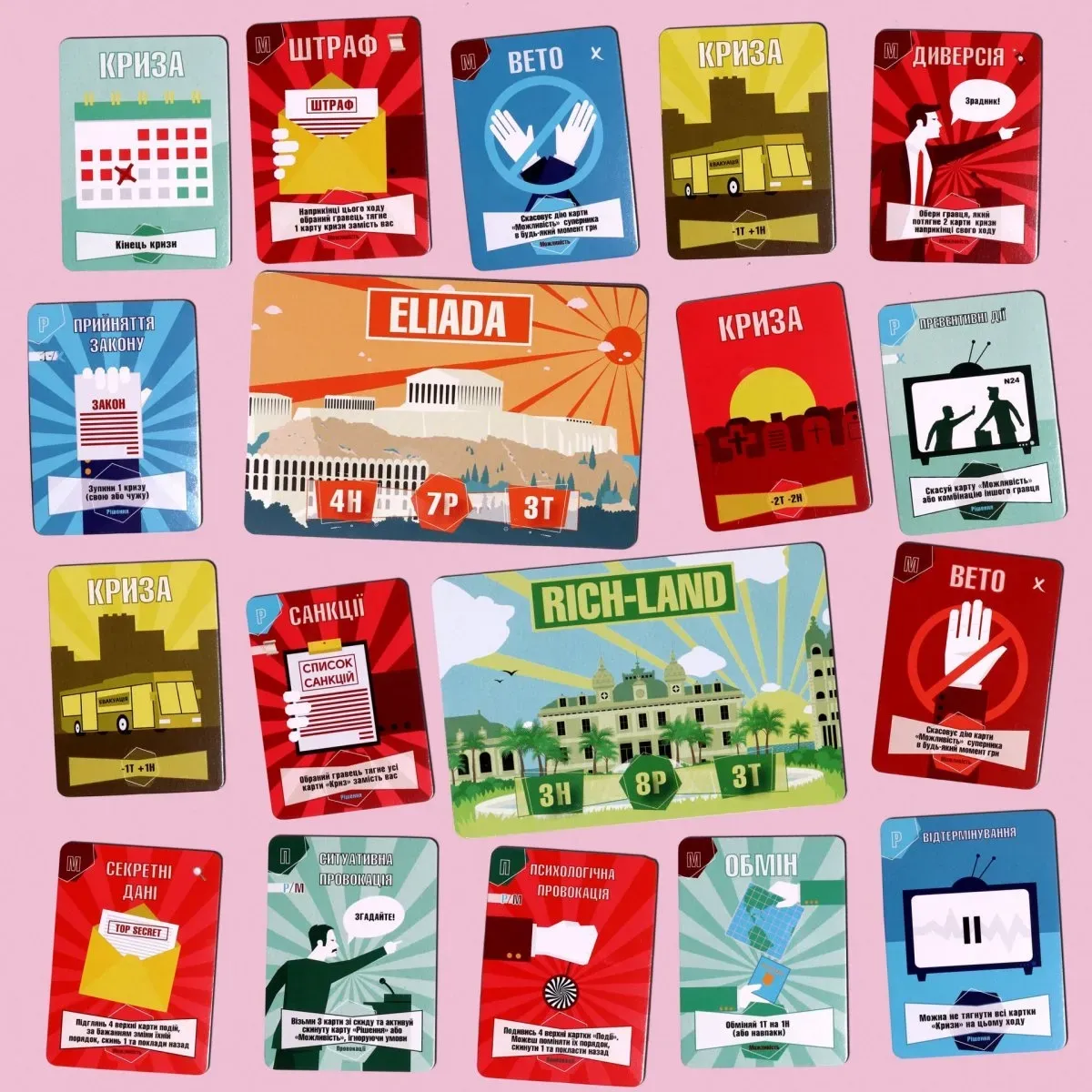 Настільна гра "Криза" - Зображення 3