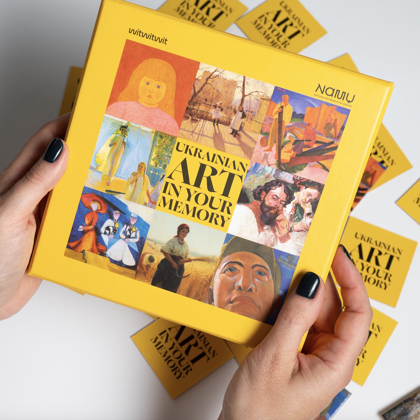 Настільна гра "Українське мистецтво на пам’ять"