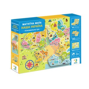 Магнітна гра "Магнітна мапа України" купити