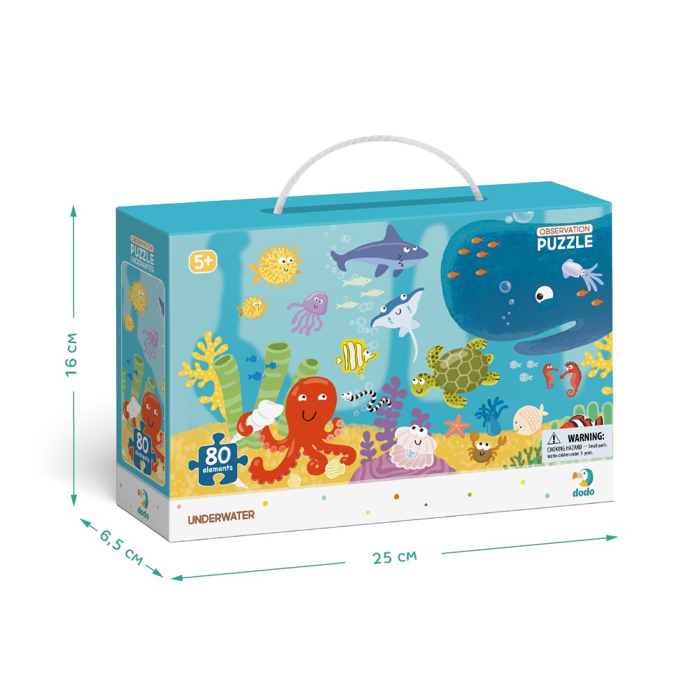 Пазл обсерваційний Dodo "Підводне життя" - Зображення 4