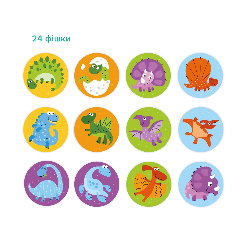 Гра міні мемо "Динозаври" - Зображення 3