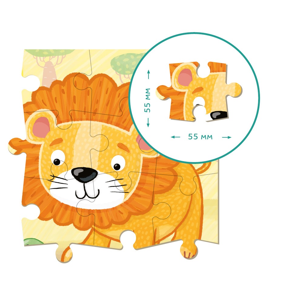 Пазл Dodo "Левеня" - Зображення 3