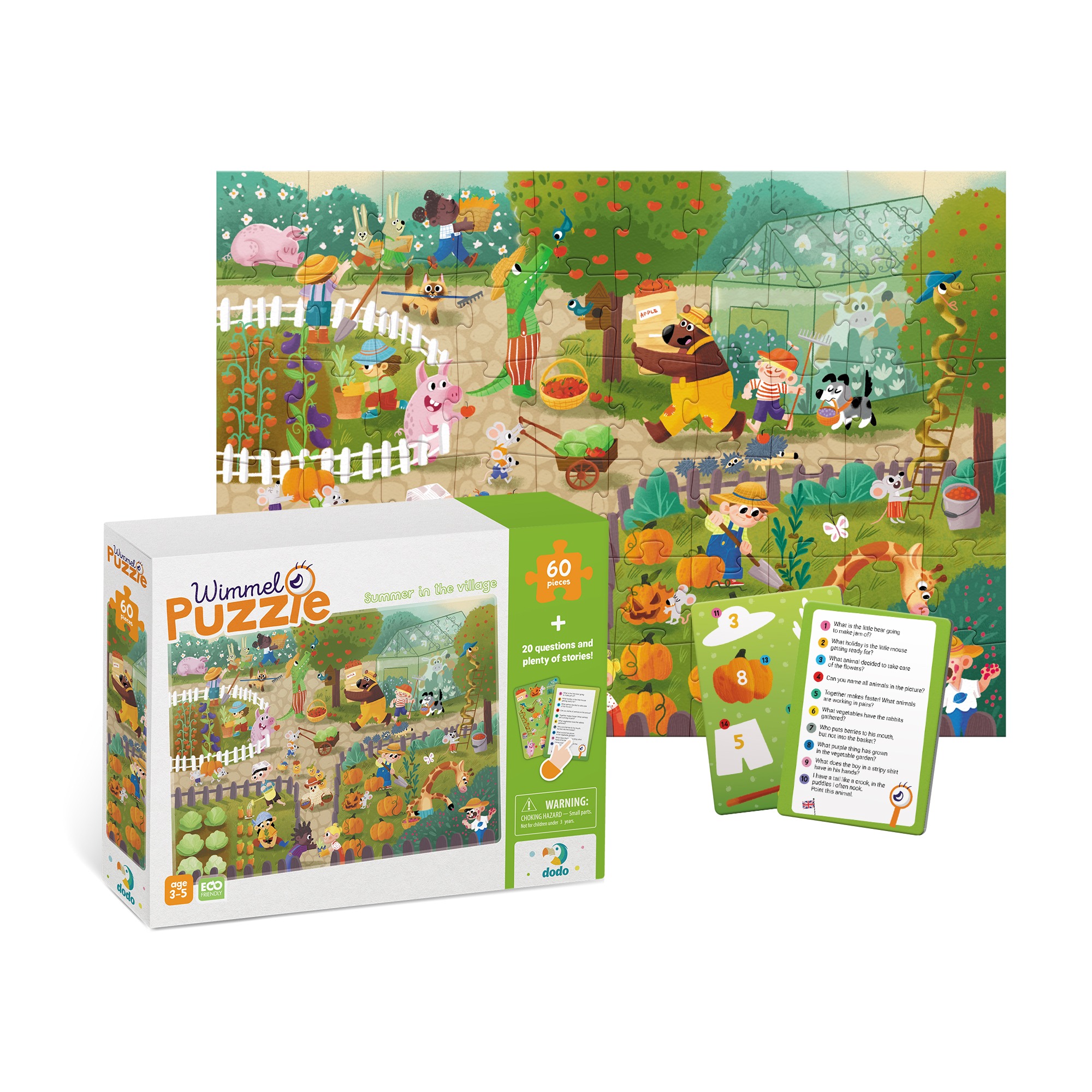 Віммельпазл Dodo "Літо у селі" - Зображення 2
