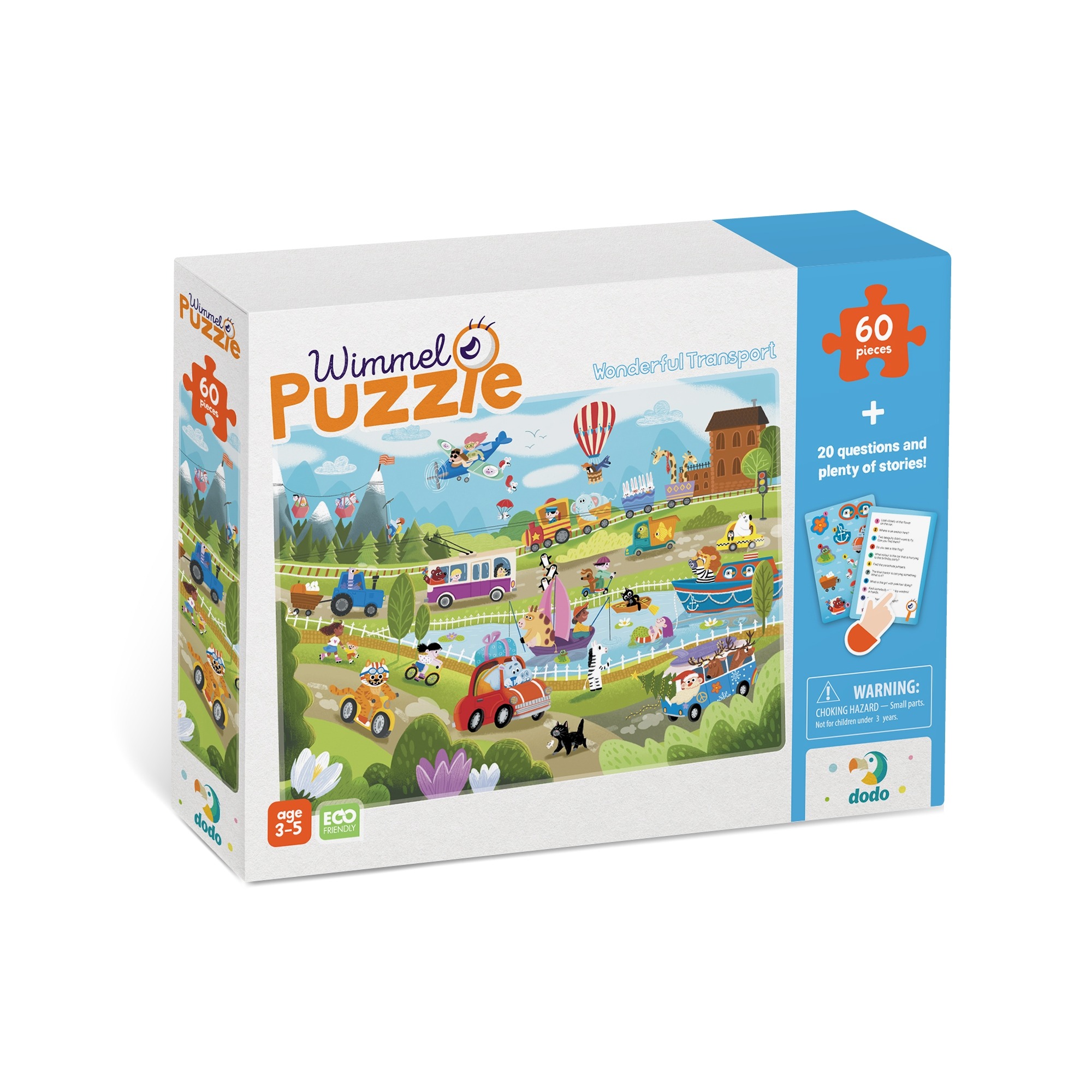 Віммельпазл Dodo "Диво-транспорт"