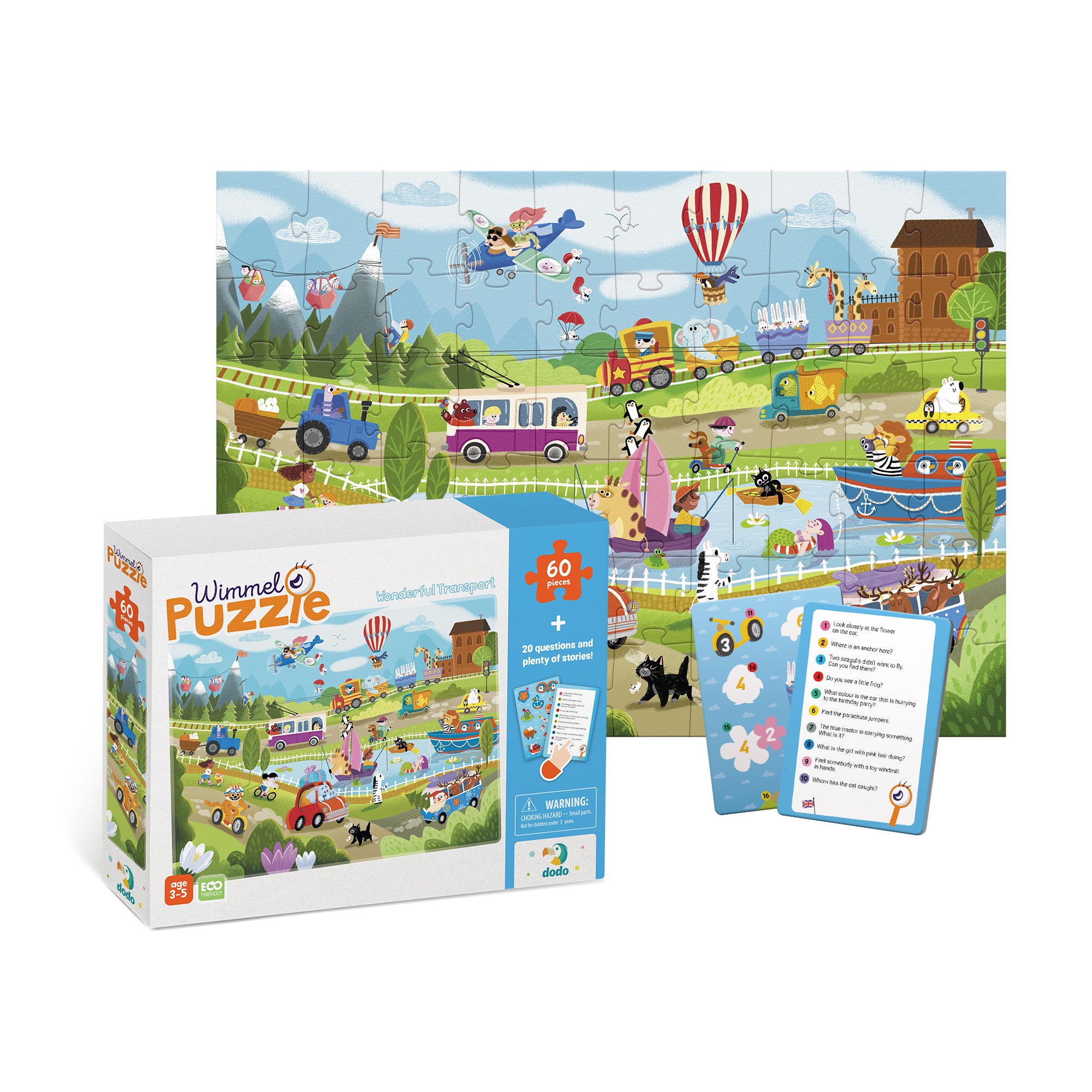 Віммельпазл Dodo "Диво-транспорт" - Зображення 2