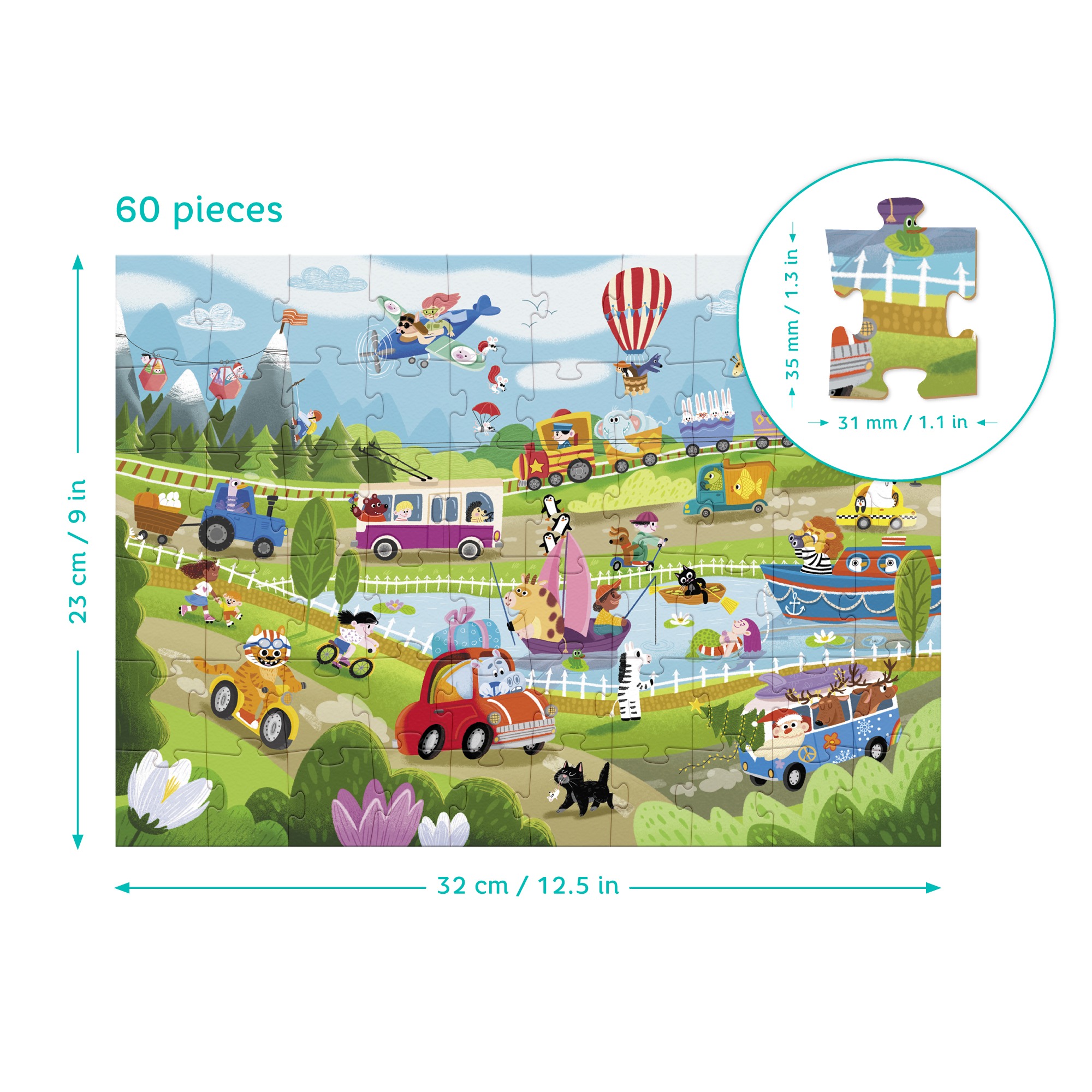 Віммельпазл Dodo "Диво-транспорт" - Зображення 3