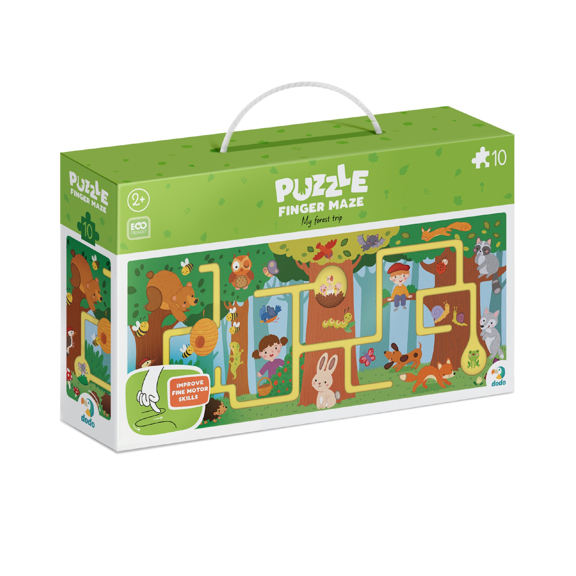 Пазл-лабіринт Dodo "Моя мандрівка лісом"