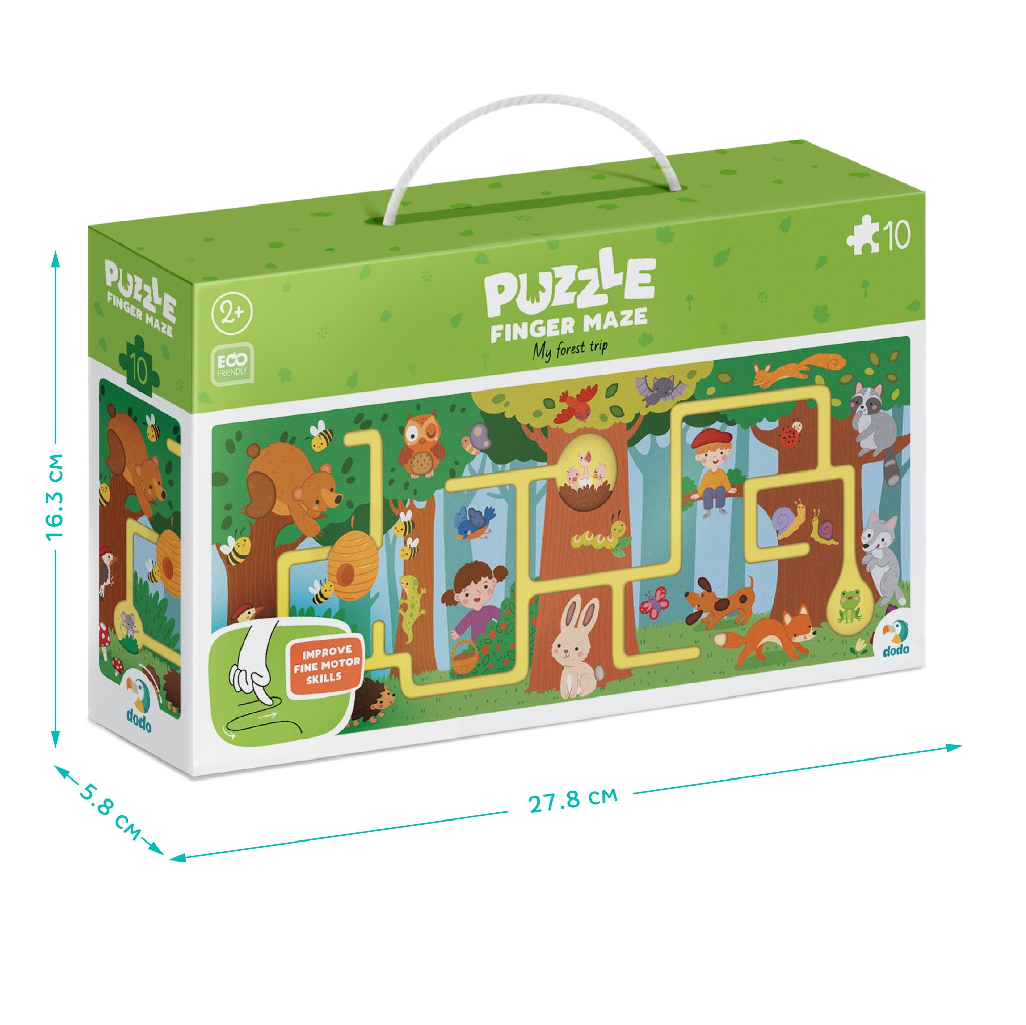 Пазл-лабіринт Dodo "Моя мандрівка лісом" - Зображення 4