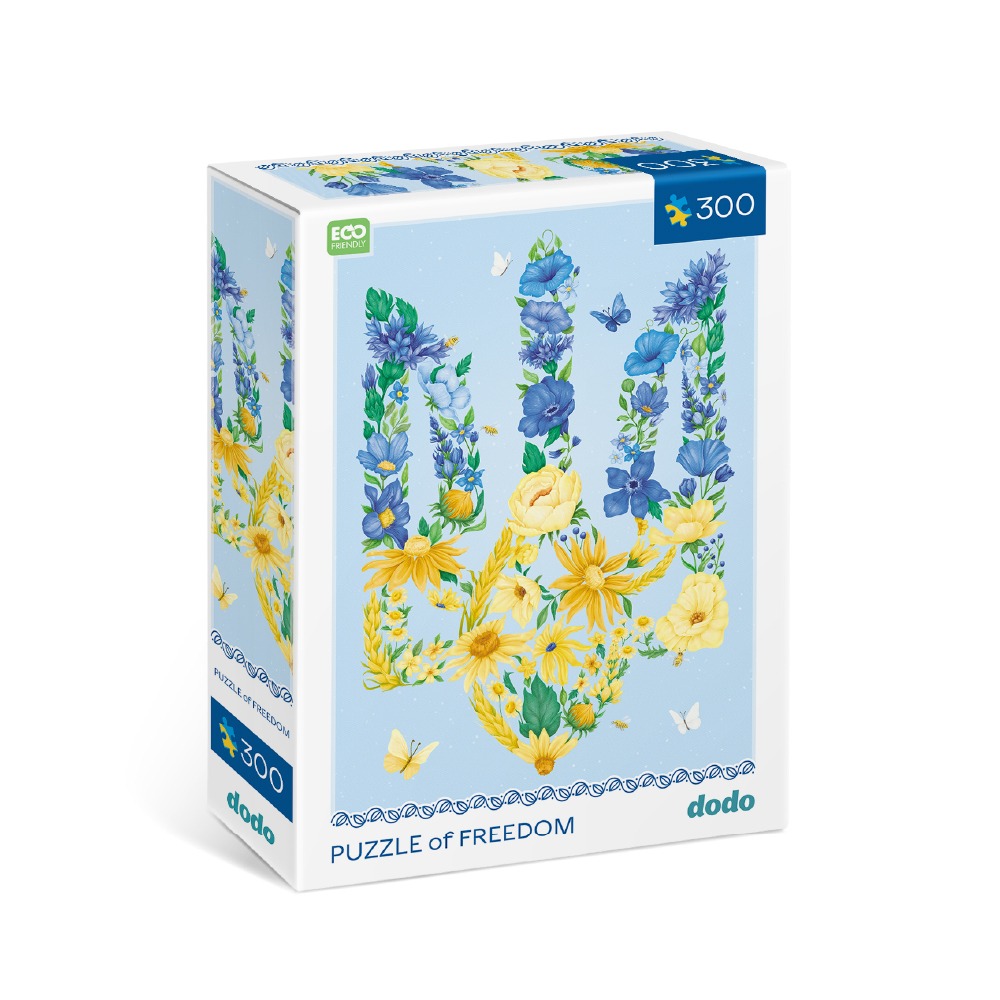 Пазл Dodo "Квітучий тризуб"