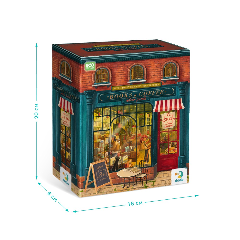 Пазл Dodo "Книжковий магазин" - Зображення 2