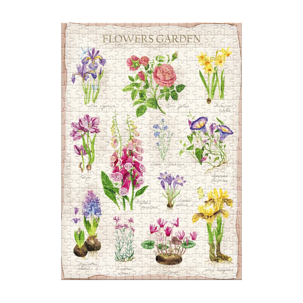 Пазл Dodo "Ботаніка. Квітковий сад" - Зображення 3