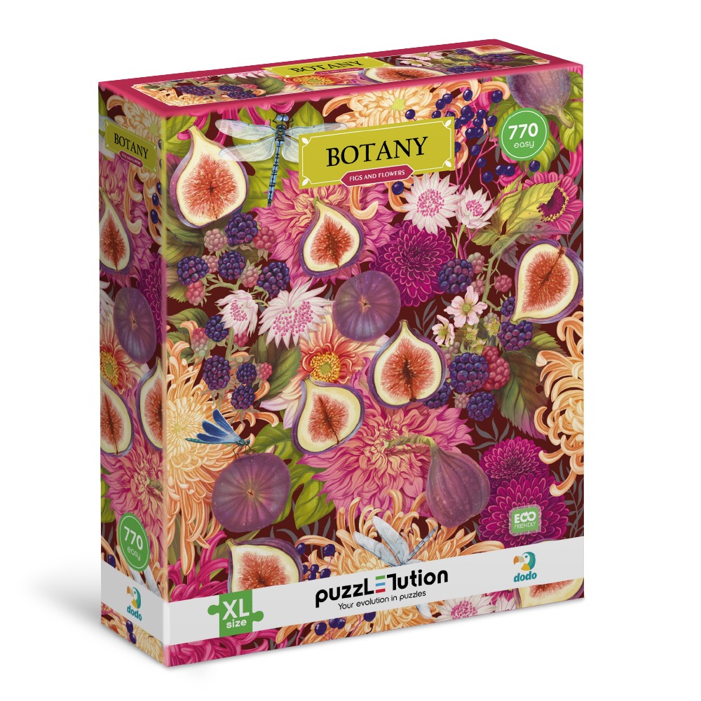 Пазл Dodo "Ботаніка. Інжир та квіти"