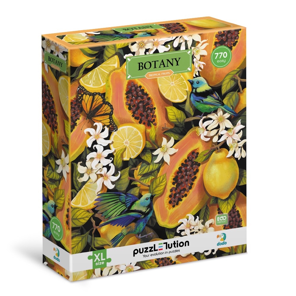 Пазл Dodo "Ботаніка. Тропічні фрукти"