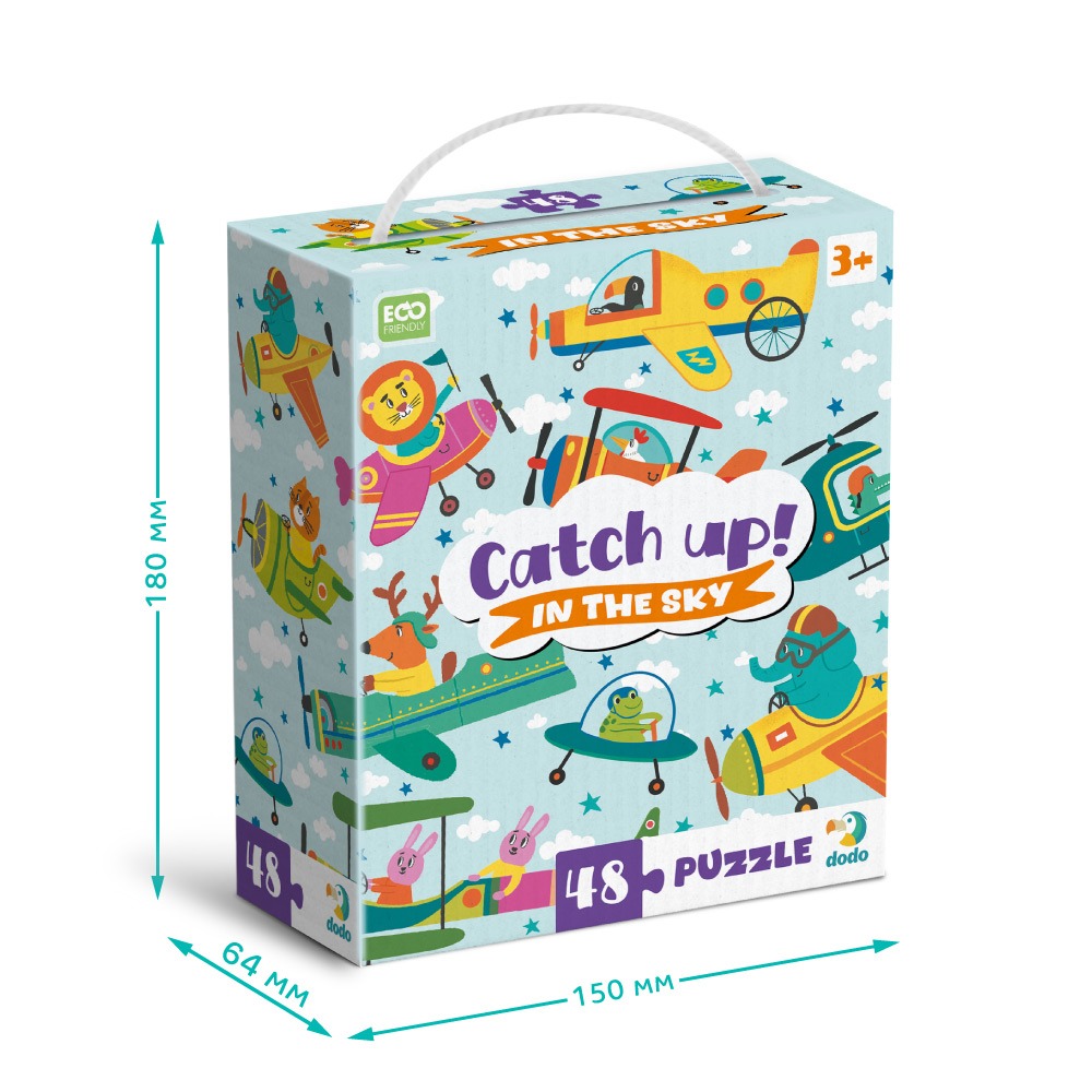 Пазл Dodo "Наздоганяй! У небі" - Зображення 5