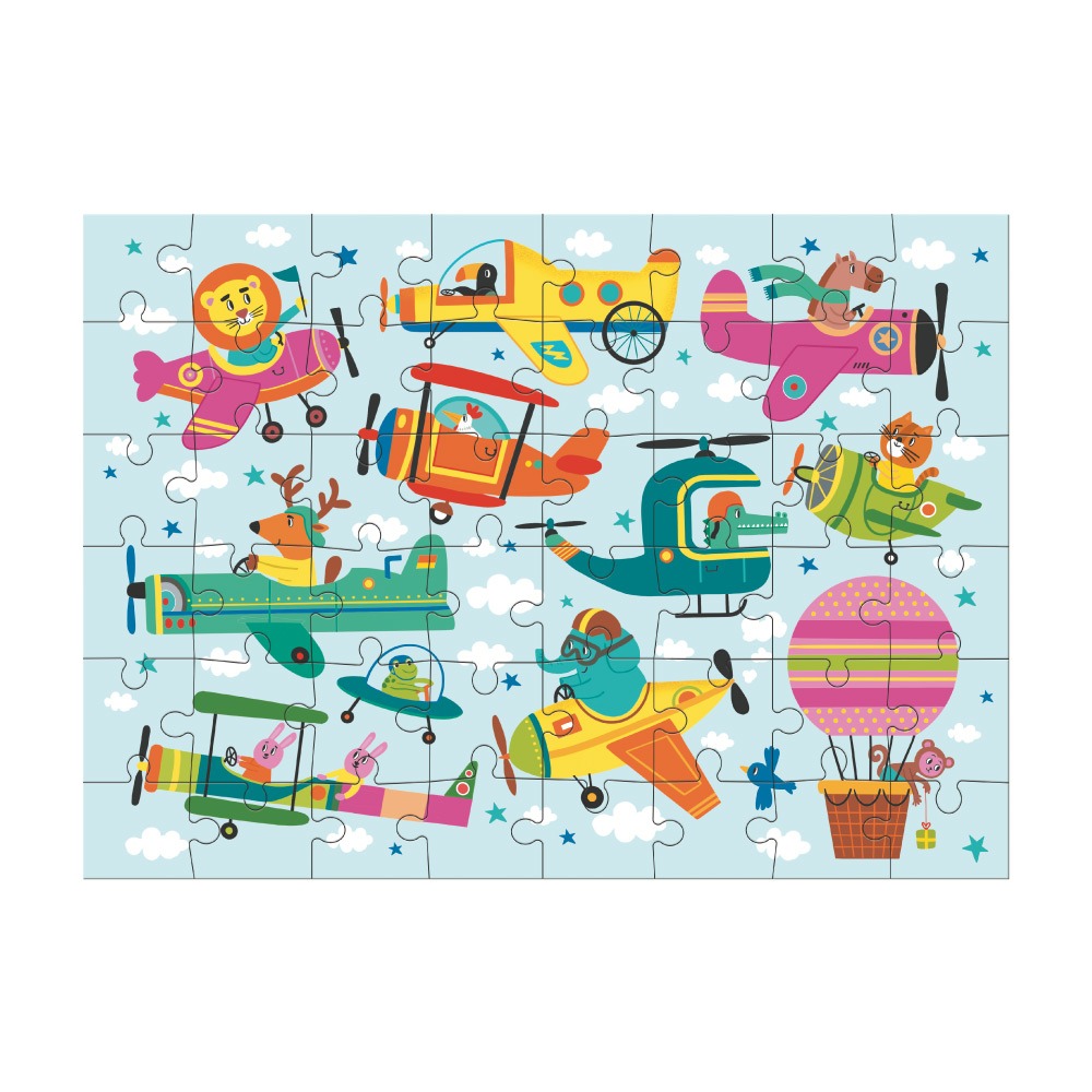 Пазл Dodo "Наздоганяй! У небі" - Зображення 2