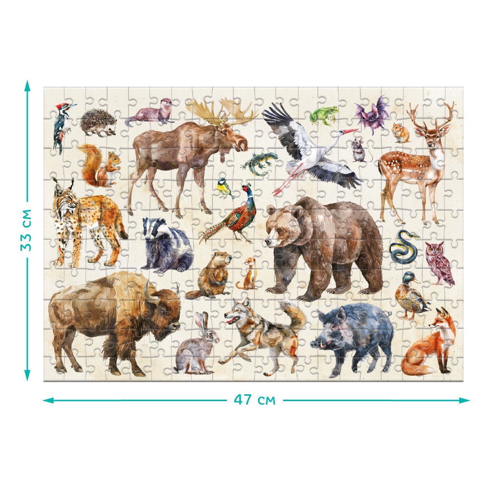 Монтессорі пазл Dodo "Лісові тварини" - Зображення 5